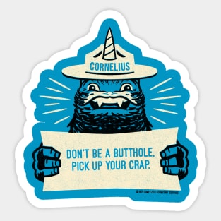 Ranger Cornelius says... Sticker